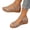 Brown, variant on Fashion Plus Size Open Toe Hook Loop Casual Sandals for Women, Orthopedic Wide Width Wedge Sandals, Arch Support Adjustable Ankle Strap Platform Low Heels Beach Shoes