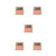 thumbnail image 2 of Cateissary Termómetro -50-70 ℃ ℃/℉ Sensor de higrómetro electrónico Medidor de temperatura y humedad portátil con Hogar Naranja Type2 NO2, 2 of 6
