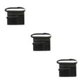 thumbnail image 1 of Transemion Portable Utility Belt Bag With Heavy Duty Adjustable Strap Multi-pocket black 3Set, 1 of 6