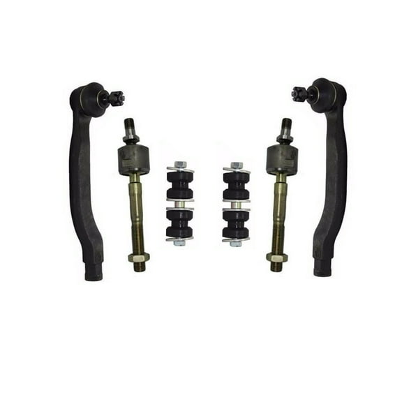 6 Pc Front Steering Kit Sway Bar End Link and Inner & Outer Tie Rod Ends Fits select: 1994-1997 HONDA ACCORD, 1997-1998 ACURA 3.0CL