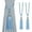 Blue, variant on Imitation Crystal Curtain Tiebacks, Handmade Woven Tassel Curtain Holders, Elegant Window Decorations for Curtains