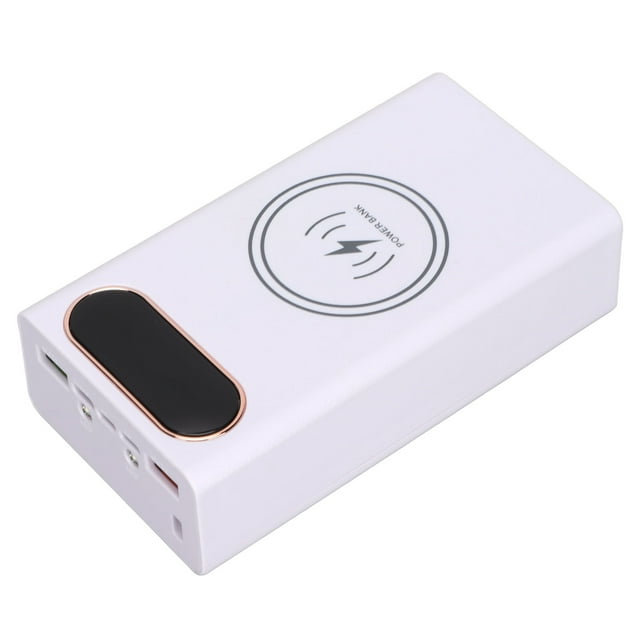 DIY Power Bank Kit 12 Battery Box 22.5W Wired 15W Charging Wide Range of Uses Portable Dual USB Ports LED Display Lightweight Design for Various Mobile Phones and Devices