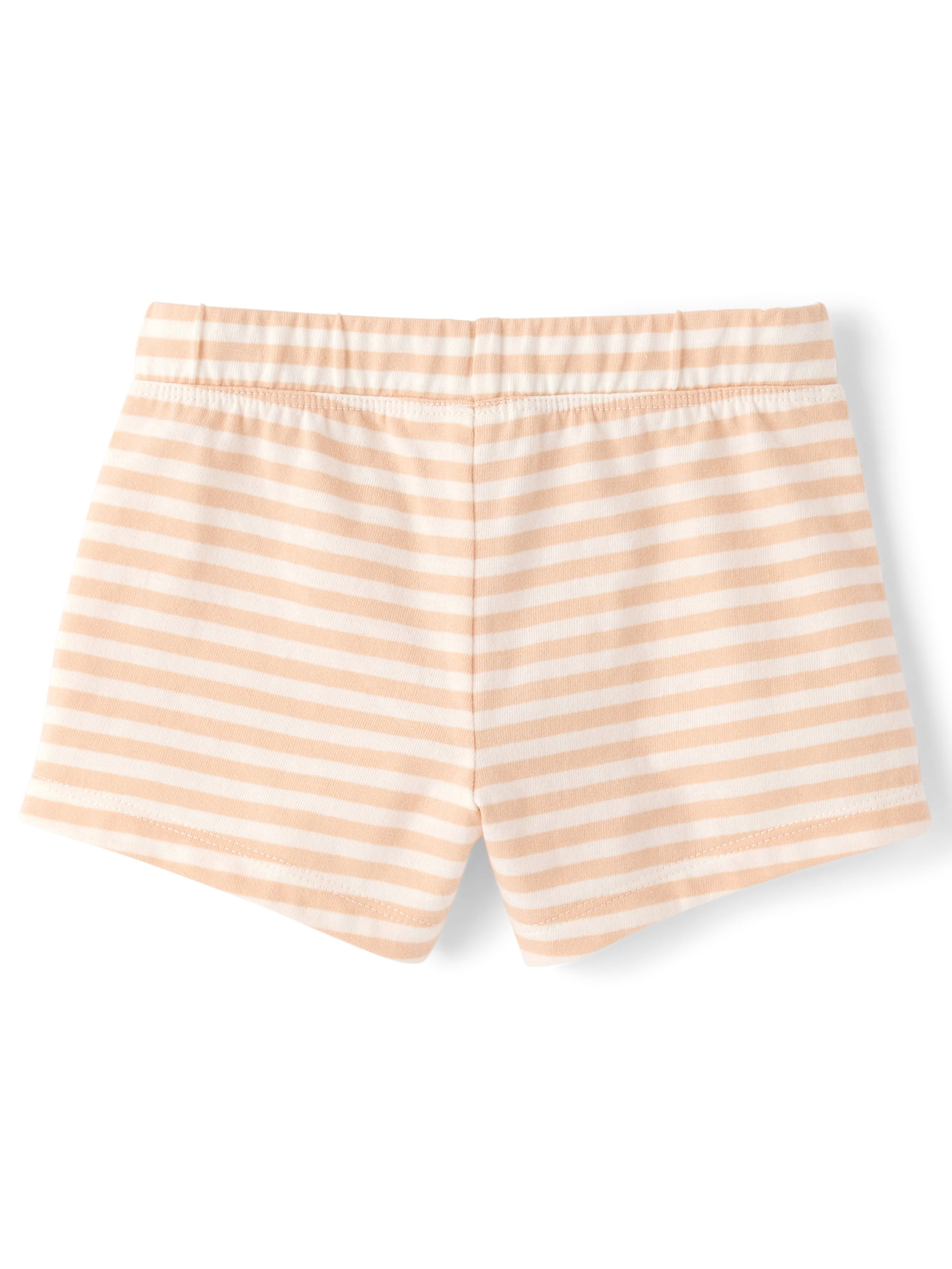 The Children's Place Toddler Girls Everyday Printed Assorted Shorts, 4-Pack, Sizes 12M-5T