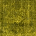 thumbnail image 1 of Ahgly Company Machine Washable Indoor Square Oriental Yellow Industrial Area Rugs, 8' Square, 1 of 4