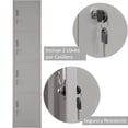 thumbnail image 2 of Locker Casillero Organizador Gutstark  Metal 4 Puertas Oficina Llave, 2 of 8