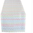 thumbnail image 1 of Yourtablecloth Table Runner 100% Cotton Tablerunner Elegant Dcor for Indoor&Outdoor Events Chevron, 14 x 72, 1 of 4
