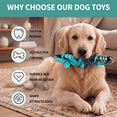 thumbnail image 2 of EHIG Tough Dog Toys for Aggressive Chewers,Indestructible Dog Chew Toys for Large, Medium, Small Breed Dogs to Keep Them Busy, 2 of 7