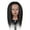 Black, variant on Hair Styling Practice Doll Afro Training Mannequin Head with Clamp, Real , Thick, Can Perm, Bleach, Cut And Blow - 14in