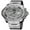 Silver, variant on Men's Large Dial Quartz Chronograph Stainless Steel Silver-Tone Bracelet Watch