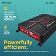 thumbnail image 4 of Amplificador para coche Pioneer GM-A4704, 4 canales, puenteable, 520 W, 4 of 6