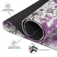 thumbnail image 3 of Decorative Floral Rubber Game Room Cover 31.5x31.5 Inch Mahjong Table Mat Large Size Anti-Slip Grip Noise Dampening for Tiles & Family Games, 3 of 7