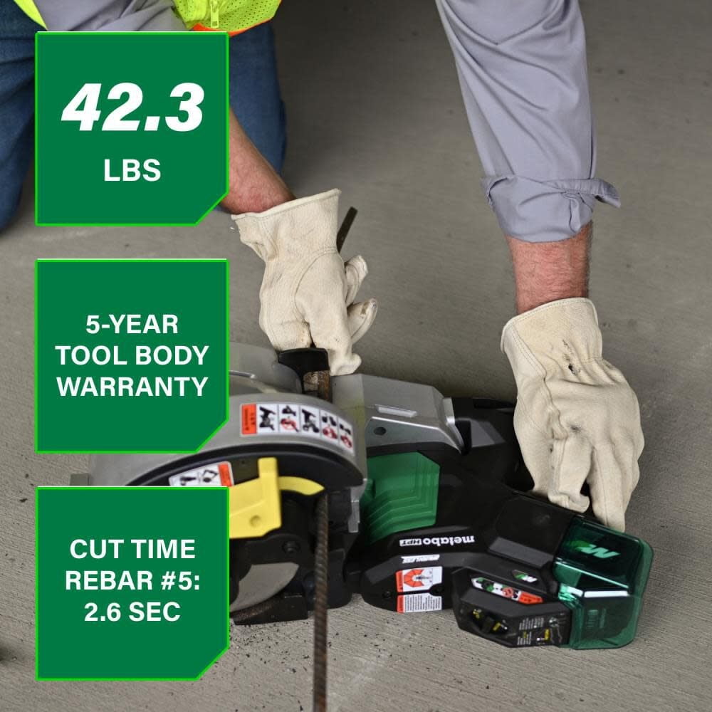Metabo Hpt 36V Multivolt Portable Rebar Bender/cutter With Duplex Nailer And Triple Hammer Bolt Impact Driver Kit Bundle