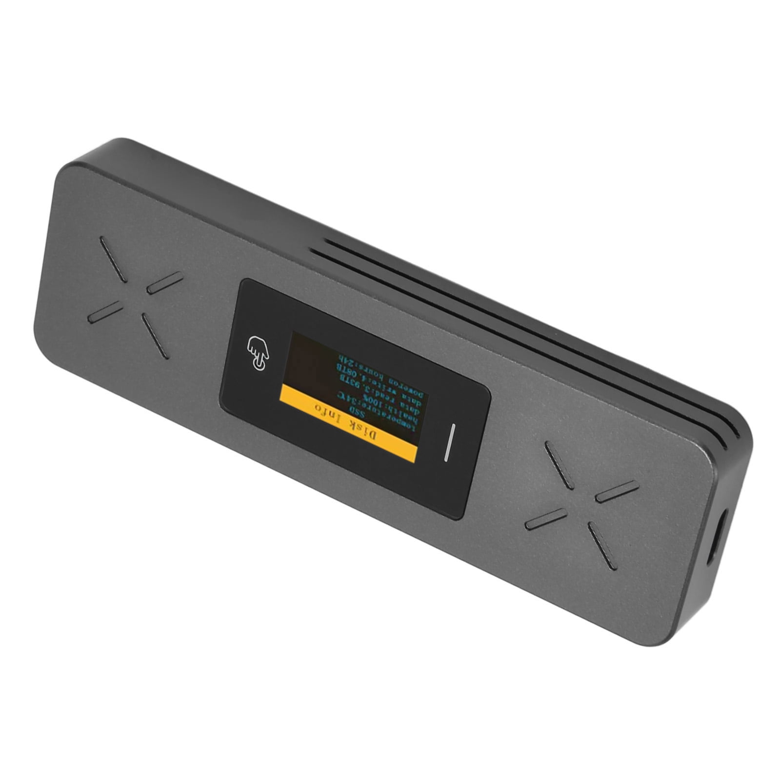 External Hard Disk Drive Case, RTL9210B Heat Dissipation M.2 NVMe SSD Enclosure GEN2 Nvme 2280 10Gbps  for Hard Disk
