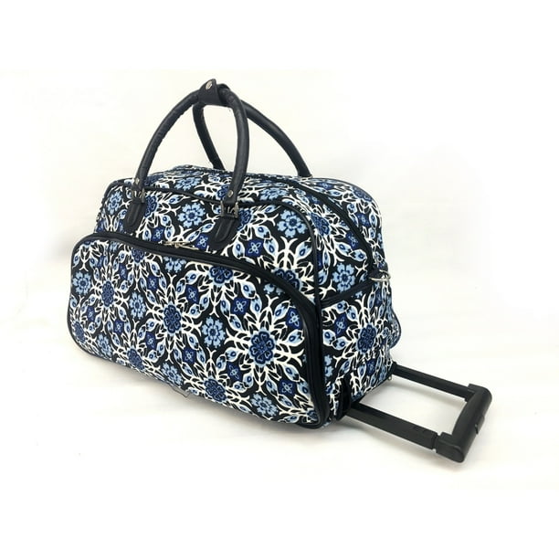 World Traveler Boutique Collection 21Inch Rolling Upright CarryOn