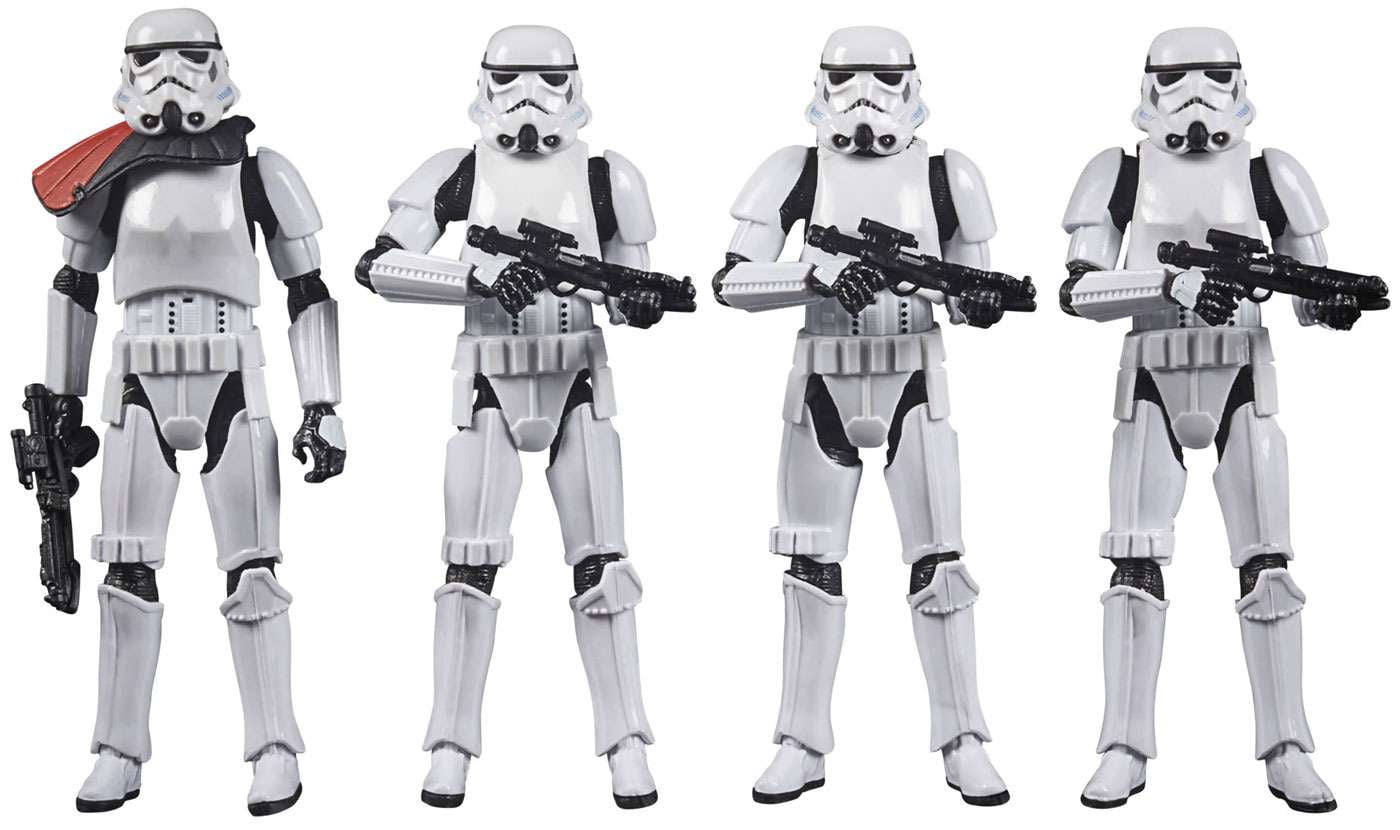 Star Wars Vintage Collection Stormtroopers Action Figure 4Pack