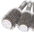thumbnail image 4 of Juego de Cepillos Redondos, Cepillo de Pelo de Conducci&oacute;n de Calor, Peine, Juego de Herramientas de Peluquer&iacute;a para Rizar con Secador, Temperatura Ajustable, 5 Piezas, 4 of 9