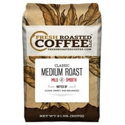 Fresh Roasted Coffee Artisian Blend, Kosher Whole Bean Coffee, Medium Roast, 32 Oz