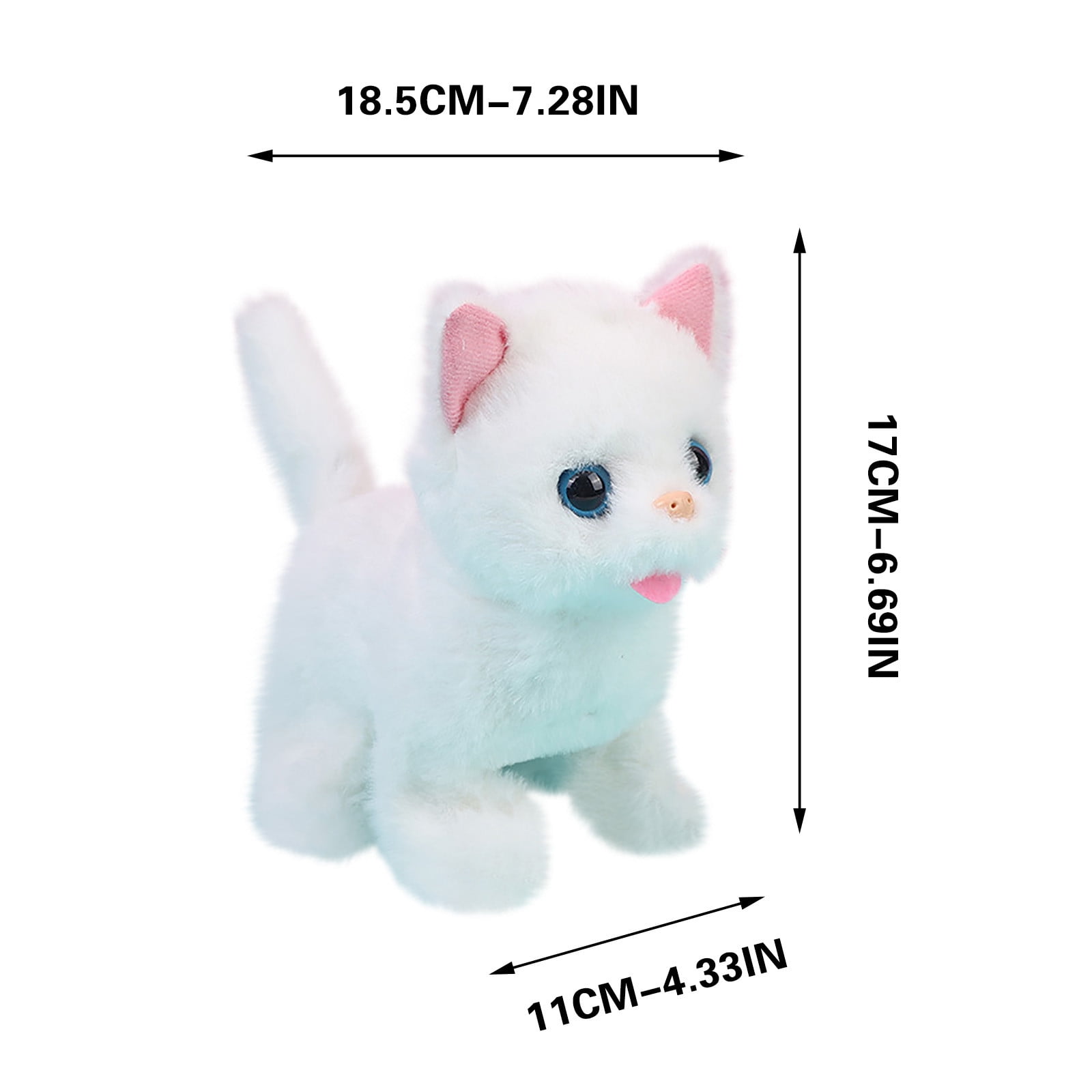 YUNAFFT Robot Dog & Robot Cat, Realistic Puppy That Acts Like a Real Puppy, Robotic Puppy Dog Realistic for Adults That Looks Real, Toy Dogs That Walk and Bark