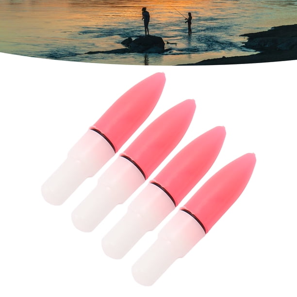 4 Uds Barras Luminosas de Pesca Caña de Pescar de Alta Visibilidad Flotadores Barra Luminosa Luz LED Impermeable para Pesca Nocturna ANGGREK Otros