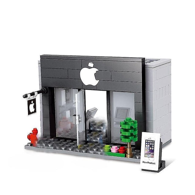Tienda minorista Arquitectura Ciudad Miniatura Street View Building Blocks H kaili Sencillez