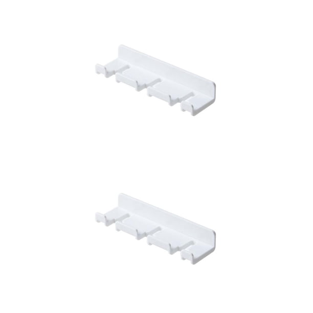 Bewildely Ganchos colgantes autoadhesivos montados en la pared, soporte multiusos para almacenamiento de cables, colgador trasero para puerta, Type3 NO3