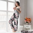 thumbnail image 5 of Bixox Women's Orchids Flowers Patterned Pajama Pants Loungewear, 5 of 5