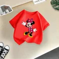 thumbnail image 5 of Marca Linda Minnie Verano Niños Camiseta de Algodón Lindo Dibujos Animados de Disney Niños Niñas Moda Casual Camiseta de Cuello Redondo Ropa para Niños, 5 of 5