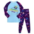 thumbnail image 1 of Huesdet Ensemble pour Tout-Petits Garçons et Filles Pantalon Long Régulier à Manches Longues Col Rond Imprimé 3D (4-5 Ans, Bleu Ciel), 1 of 4