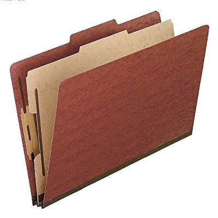 pendaflex pressboard classification folders legal size 4-section red 10 per box (2157r) pendaflex pressboard classification folders legal size 4-section red 10 per box (2157r)