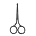 thumbnail image 3 of Jinsinto Nose Hair Scissors, Multipurpose Nose And Ear Rounded Tip Scissors, For Trimming Nasal Hair, Also For Grooming Eyebrows, Ear Hair And Beards(3pcs), 3 of 5