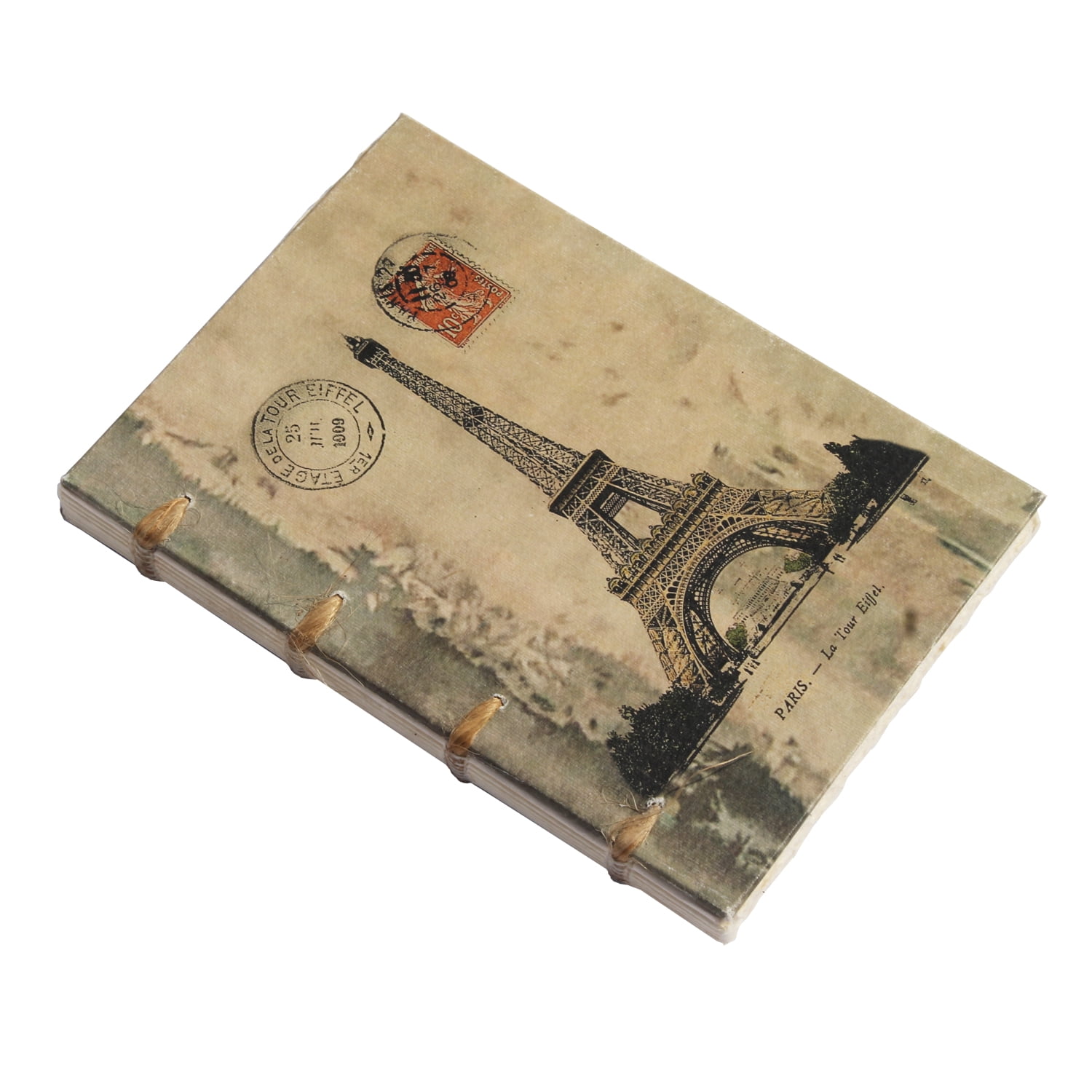 De Kulture Works Journal Eiffel Tower Artwork Travelogue Diary A5 Size, 140 Pages, 125 GSM