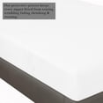 thumbnail image 2 of HNB Store Zipper Fitted Sheet Only, RV King Size 10" Deep Pocket Premium 1000TC Pure Egyptian Cotton - White, 2 of 6