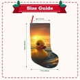 thumbnail image 3 of KLL Cartoon Swimming Yellow Duck for 18" Christmas Stocking Snowman Xmas Stocking Holiday Christmas Decoration Gifts for Family Kids, 3 of 8