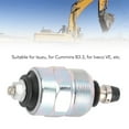 thumbnail image 4 of Isuzu Excavator B3.3 Stainless Steel Engine Stop Valve Fuel Shut Off Solenoid Valve Standard Connector, 4 of 7