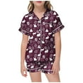 thumbnail image 2 of WEAIXIMIUNG Kid DIY Hand Painted Homewear Set Colouring Pajama Sets For And Girl Can Play With And Wea 110, 2 of 5