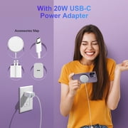 GREPHONE lPhone charger,20W PD USBC charger Compatible with iPhone 14/13/12 series and AirPods Pro/3 & 2 and more