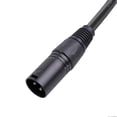 thumbnail image 4 of 2pcs 3 Pin Xlr Right Angle Male To Female Plug Microphone Audio Cable 90 Degree Xlr Female To Strai, 4 of 5