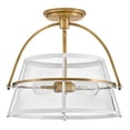 thumbnail image 2 of Hinkley Lighting - Tournon - 28W 2 LED Medium Semi-Flush Mount In Mid-Century, 2 of 13
