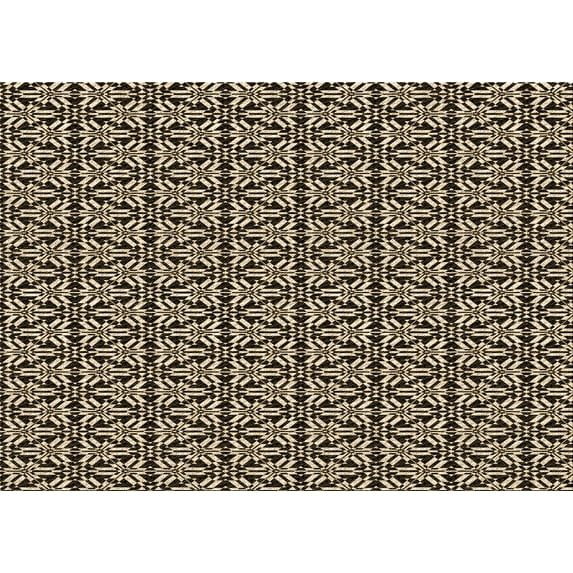 Ahgly Company Indoor Rectangle Patterned Midnight Gray Area Rugs, 3' x 5'