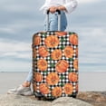 thumbnail image 6 of Picia Autumn Pumpkins Gingham Luggage Protector Cover Thicken Suitcase Protector Cover Fit 18-32 Inch Luggage-X-Large, 6 of 9