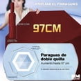thumbnail image 4 of Sombrilla Paraguas Automática 12k 30 cm Colores Surtidos vino, 4 of 9