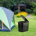 thumbnail image 2 of Portable Camping Toilet for Adults-Portable Folding Toilet with Lid,with Lid Carry Bag 1 Roll Garbage Bags, 2 of 11