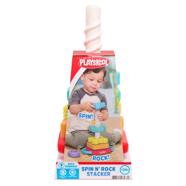 Playskool Spin 'N Rock Stacker Baby Toy photo 8