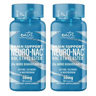 Neuro NACET Supplement - N-Acetyl Cysteine Ethyl Ester - 20x Bioavailable  Than NAC 600mg - 60 Capsules - Walmart.com