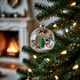 thumbnail image 5 of Christmas Placemat 4 Pieces 12x18 Inches Winter Snowflake Table Mats For Party Kitchen Dining Room Decoration, 5 of 9