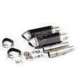 thumbnail image 2 of For Honda CB900F Hornet 2001 to 2009 CB900 CB 900 F Hornet 900 Escape Slip-on Motorcycle Exhaust Muffler With Mid Link Pipe, 2 of 7