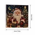 thumbnail image 3 of Christmas Diamond Art Painting Kit with Square Drill Beads and Santa Claus Design, Festive Wall Decoration for Adults and Kids, Seasonal Home Decor Christmas Diamond Art 1 Pack, 3 of 4