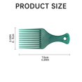 thumbnail image 3 of Clearance!DHALL Hair Brush1 Pack Hair Picks For Curly Hair 6.3 Inch Plastic Afro Pick For Women Men Hair Styling Wide Tooth Afro Comb For Hairdressing, 3 of 9