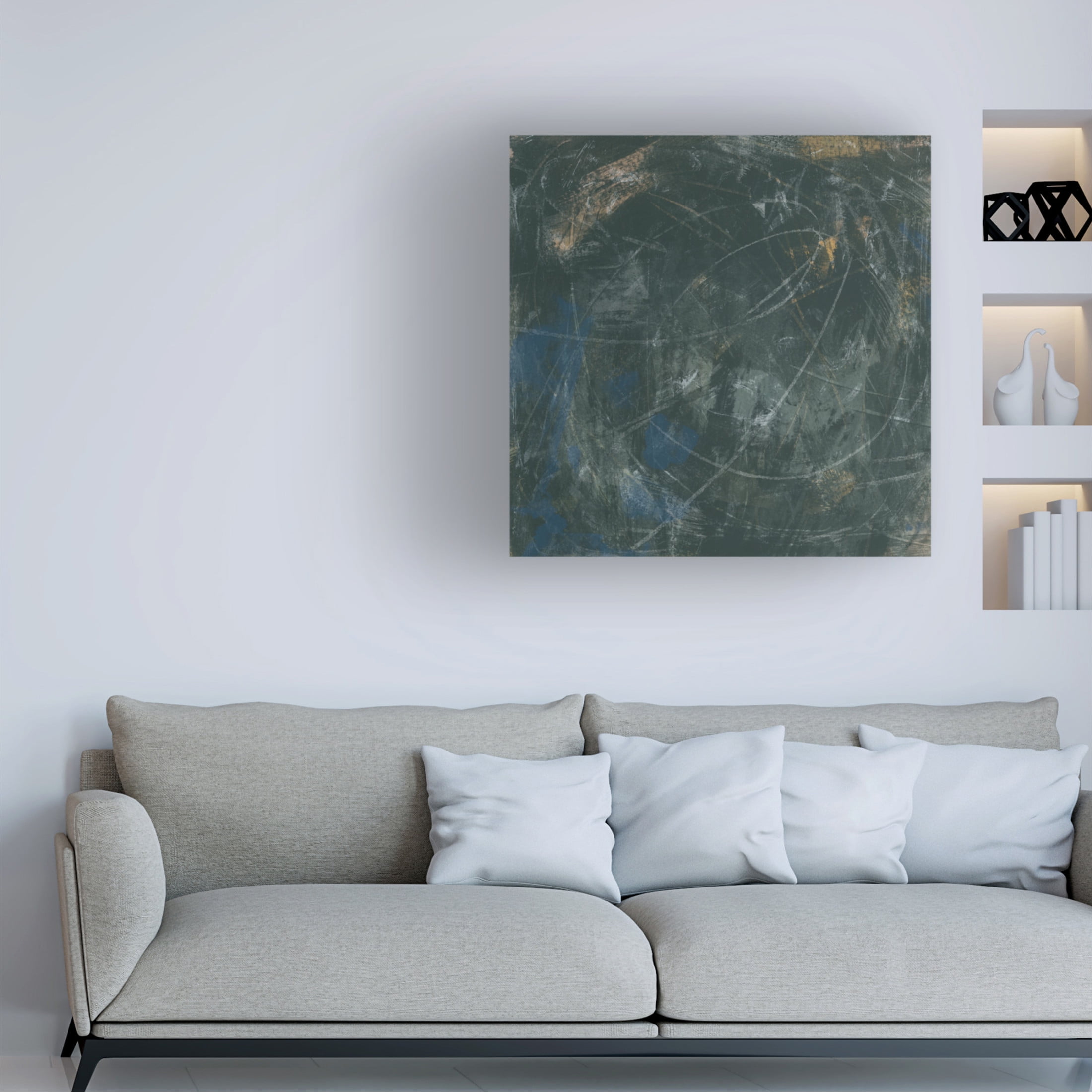 Trademark Fine Art June Erica Vess  Midnight Constellation III Canvas Wall Art