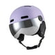 thumbnail image 3 of Casco de snowboard con gafas de esquí, cascos deportivos de protección para la cabeza, casco de nieve Púrpura, 3 of 8